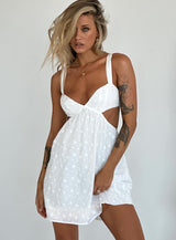 Khalia Mini Dress White