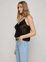 Erika Silk Chiffon Camisole