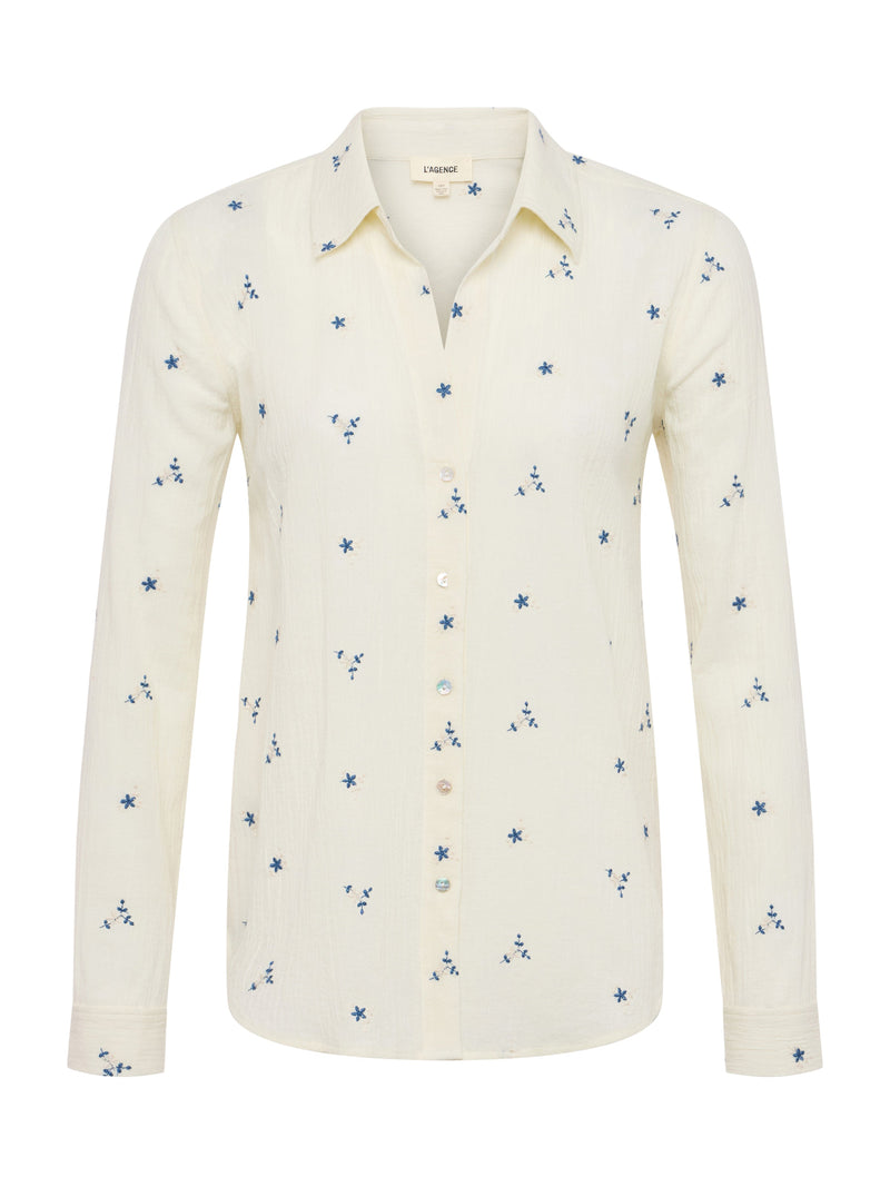 Laurent Embroidered Blouse