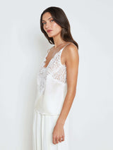 Priya Silk Lace Camisole