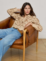 Seychelle Cropped Eyelet Blouse