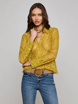 Maia Floral Lace Blouse
