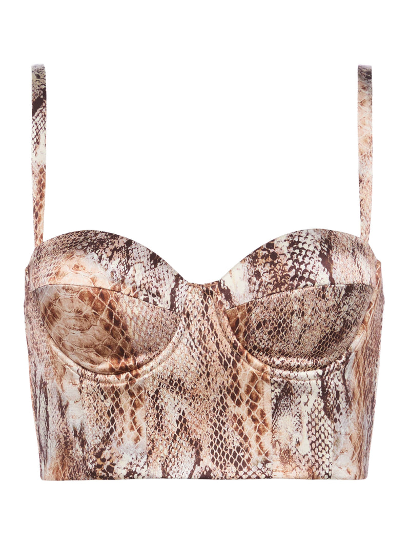 Sonya Silk Bustier