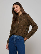 Ellery Eyelet Shirt