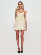 Granno Mini Dress Lemon
