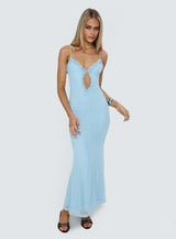 Capisce Maxi Dress Light Blue