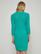 Irvin Pointelle Knit Cardigan