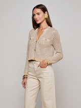 Blanca Sequin Cardigan