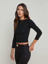 Kamdyn Mock-Neck Top