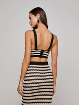 Reverie Pointelle Knit Bralette