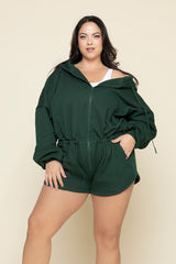 Cloud Romper - Game Time Green