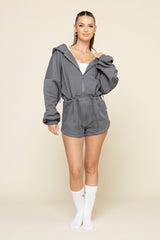 Cloud Romper - Smoke