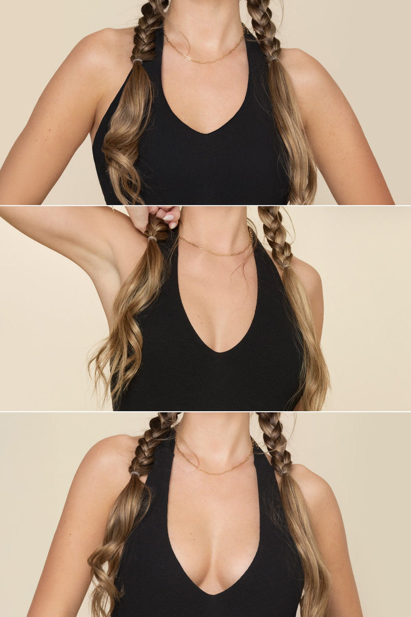 Halter Go with the Flow Jumpsuit - Cayenne