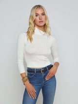 Kamdyn Mock-Neck Top
