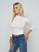 Kamdyn Mock-Neck Top
